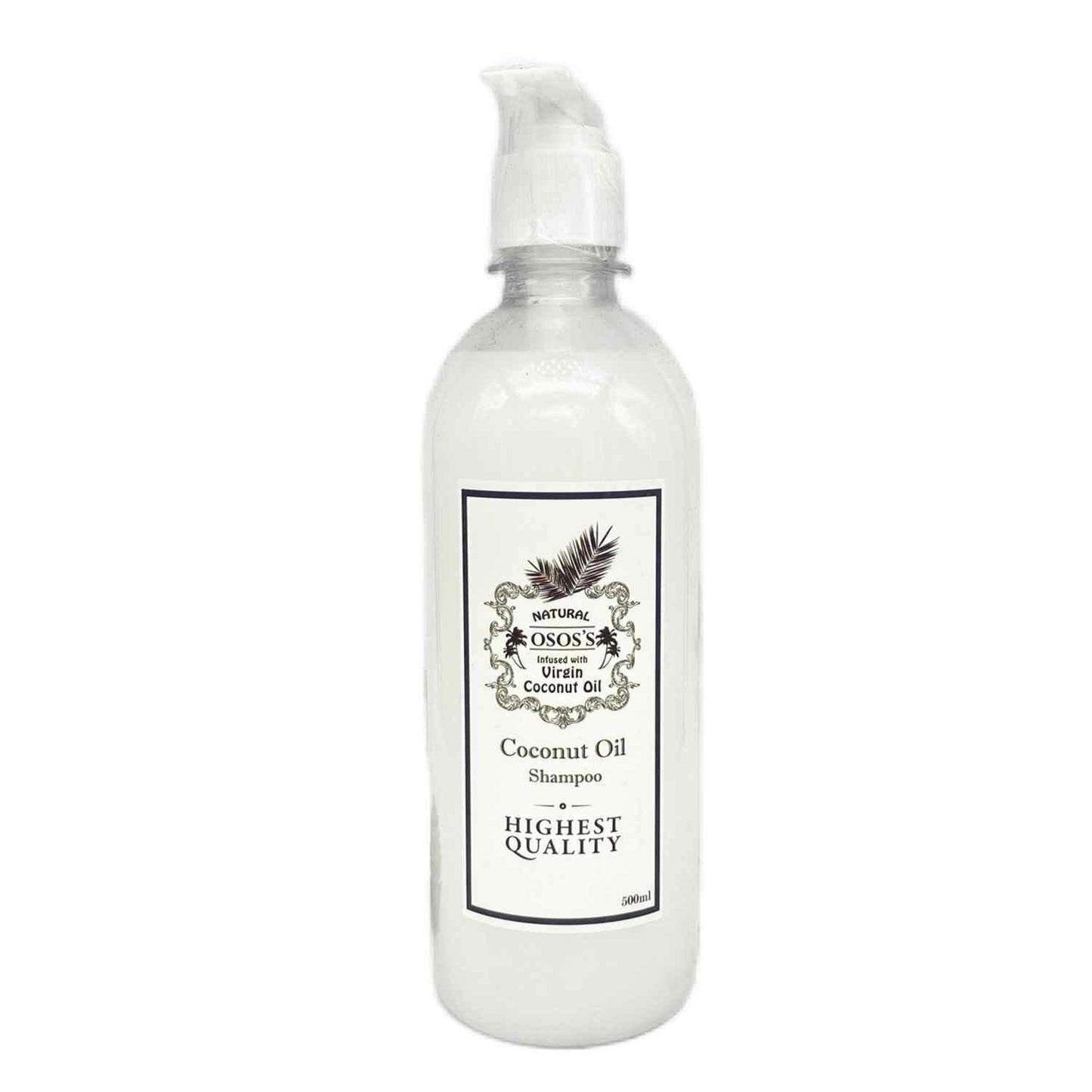 OSOS'S OSOS'S - Natural Virgin Coconut Oil Shampoo 500.0g/ml (489707196029) Fixed Size