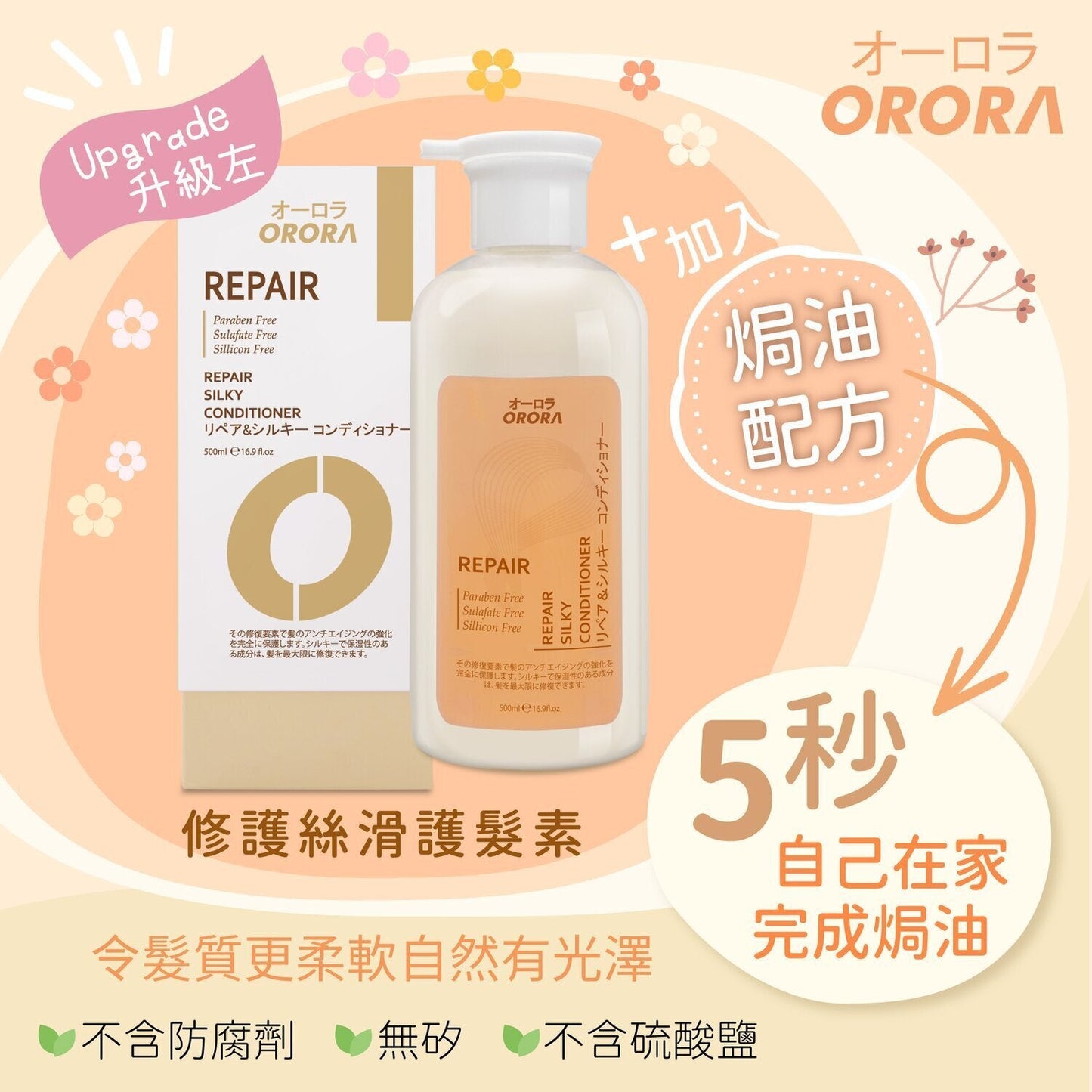 ORORA Repair Conditioner500ml Fixed
