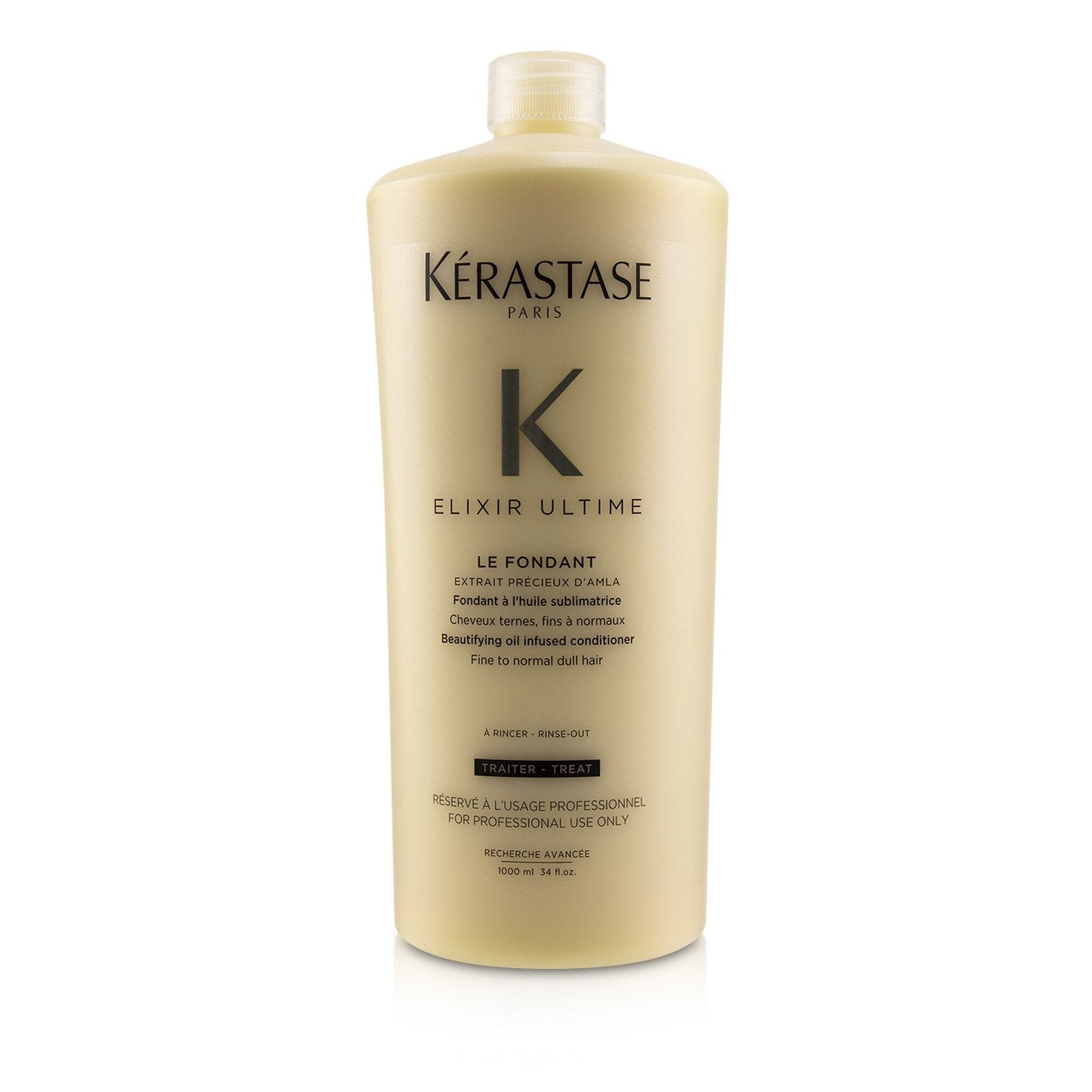 Kerastase Elixir Ultime Le Fondant Beautifying Oil Infused Conditioner (Fine to Normal Dull Hair) 1000ml/34oz