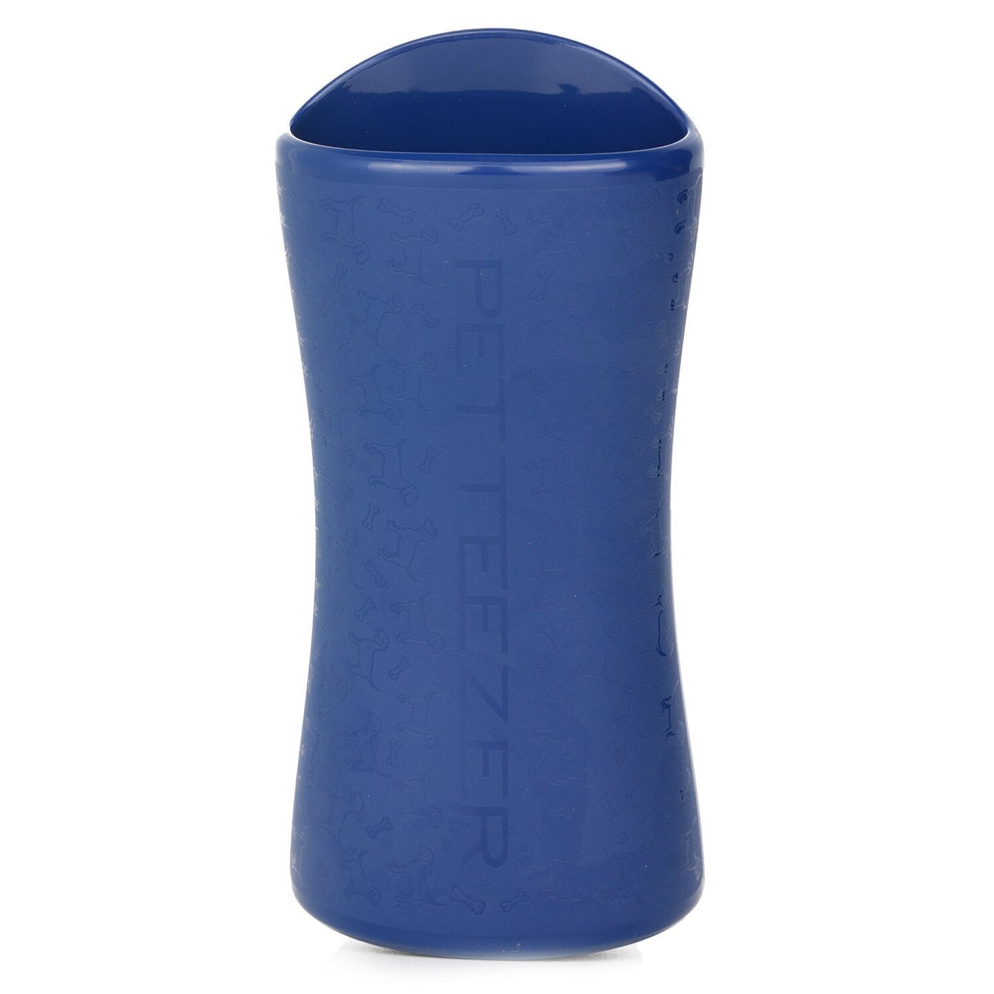 Tangle Teezer Pet Teezer Detangling & Dog Grooming Brush (For Light Shedding, Wiry & Fine Haired Dogs) - # Navy / Orange 1pcs