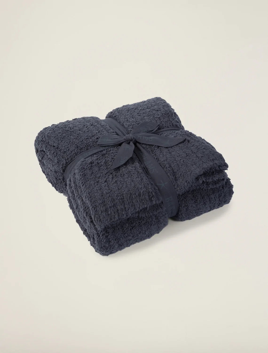 {Barefoot Dreams} CozyChic Throw Blanket :: Ribbed :: Slate Blue
