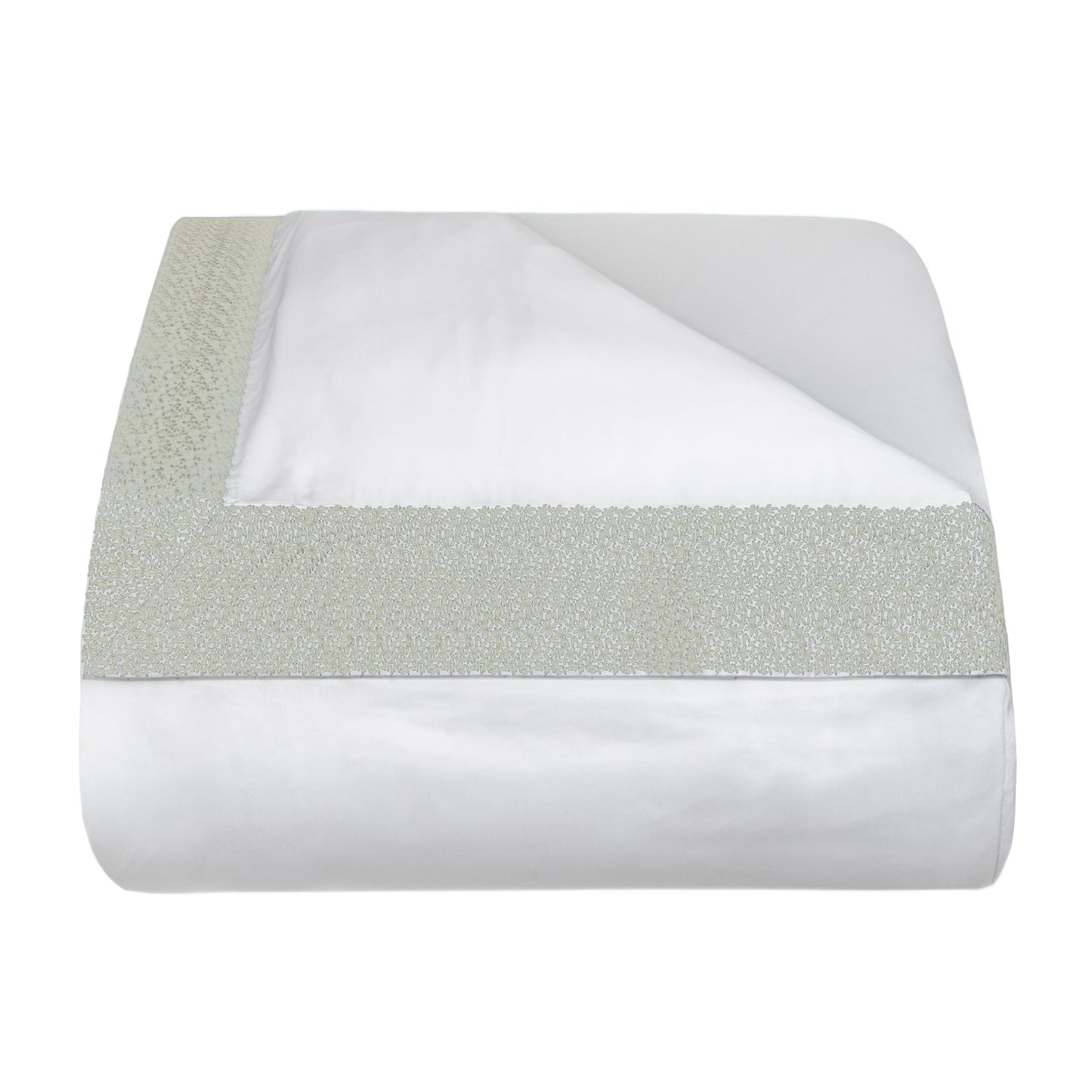 Silo of BOVI Malone Bedding Duvet Cover White Dove Colored