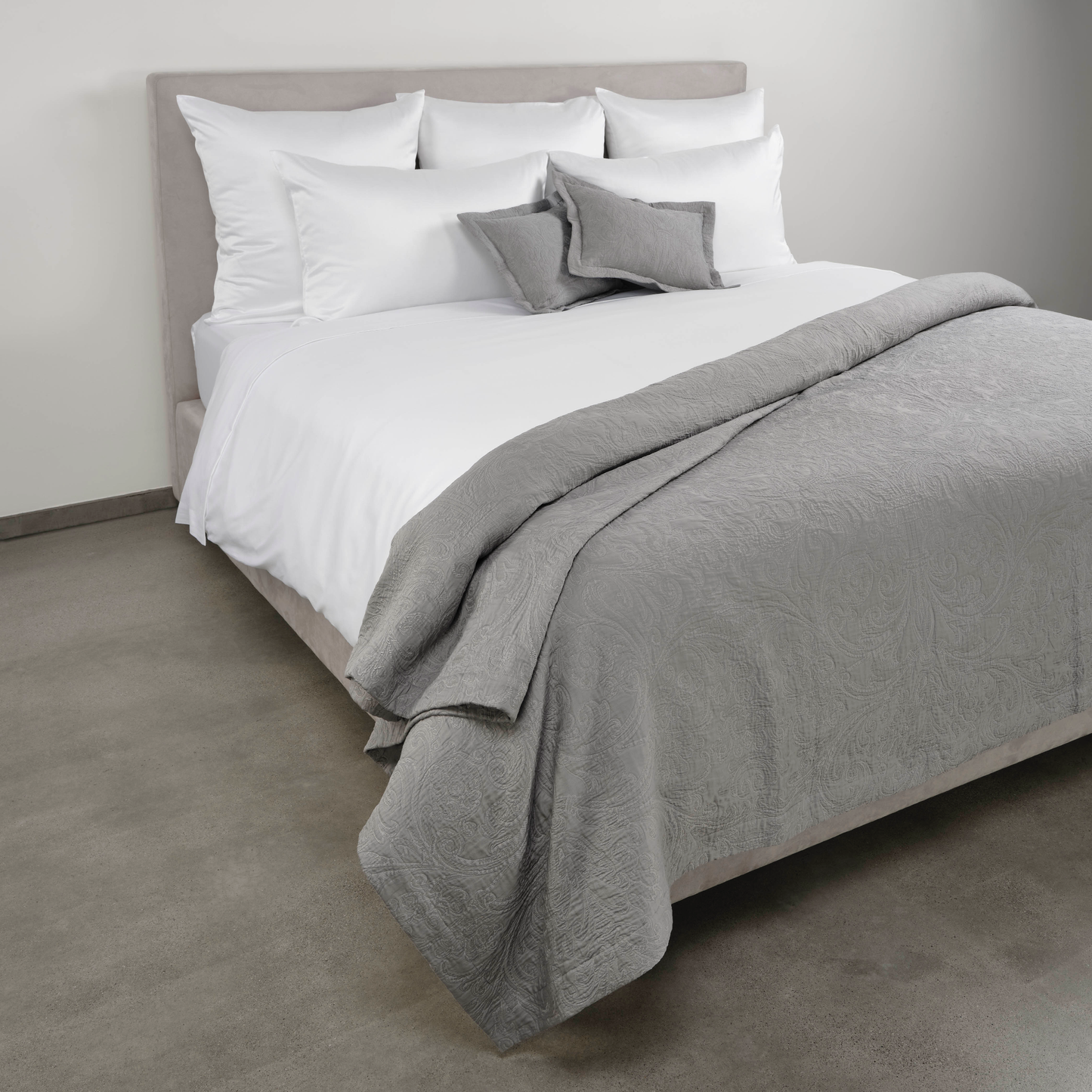 Celso de Lemos Braga Bedding Ardoise