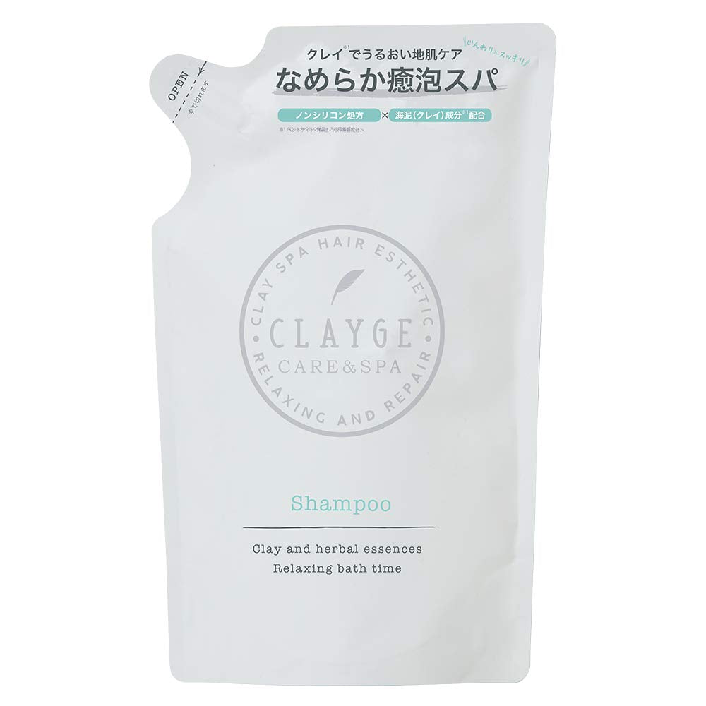 Clayge Japan S Series Smooth & Smooth Shampoo Refill 440Ml