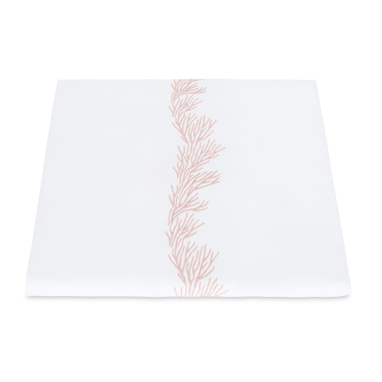 Duvet Cover of Matouk Atoll Bedding Collection Blush Color