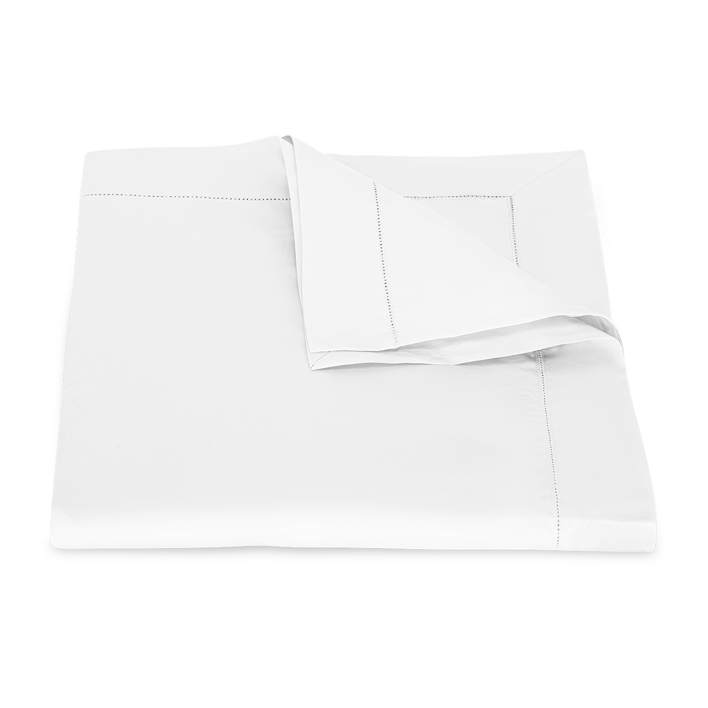 Duvet Cover of Matouk Milano Hemstitch Bedding in Color White