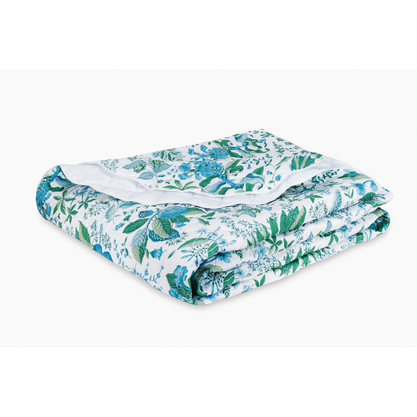 Matouk Schumacher Pomegranate Bedding Quilt Sea Fine Linens