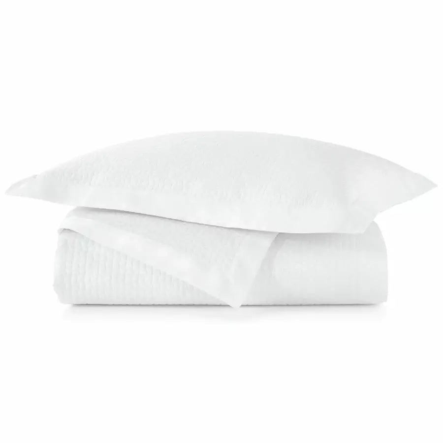 Peacock Alley Hamilton Coverlets and Shams Coverlet White Fine Linens