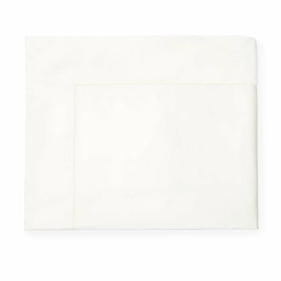 Sferra Giza 45 Seta Bedding Flat Sheet Candlelight Fine Linens
