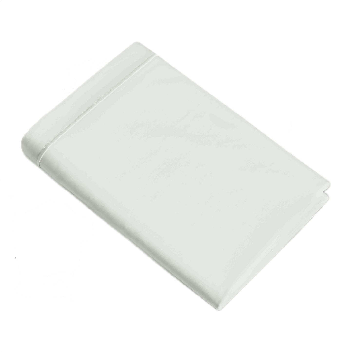 Folded Silo of Signoria Luce Bedding Duvet Cover in Ivory Color