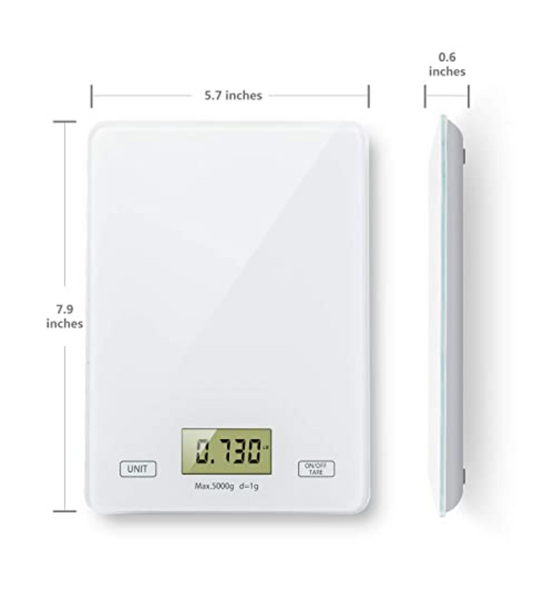 Premium Tempered Glass | Food Scale