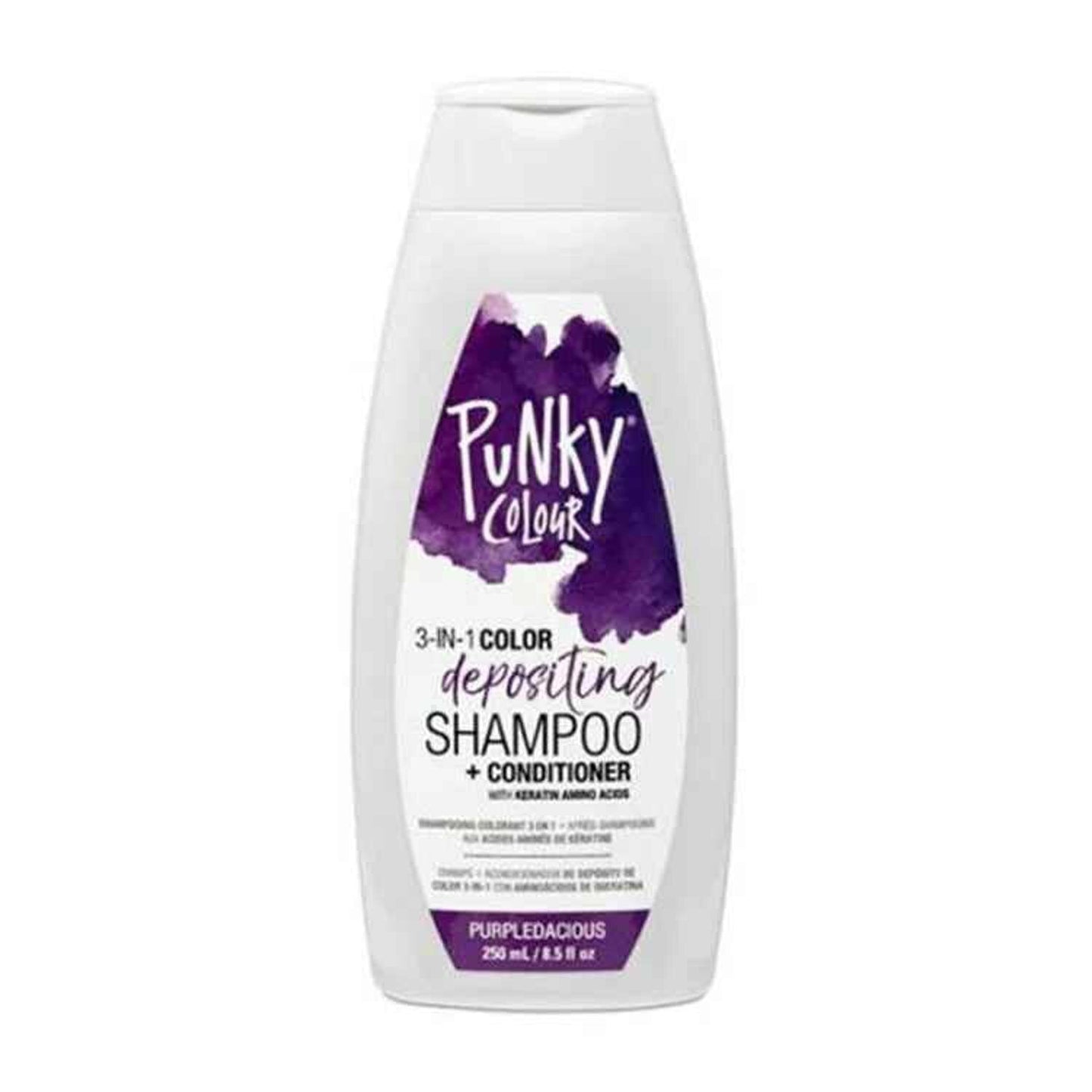 Punky Colour 3-in-1 Color Depositing Shampoo + Conditioner 250ml - Purpledacious  ??? Purpledacio