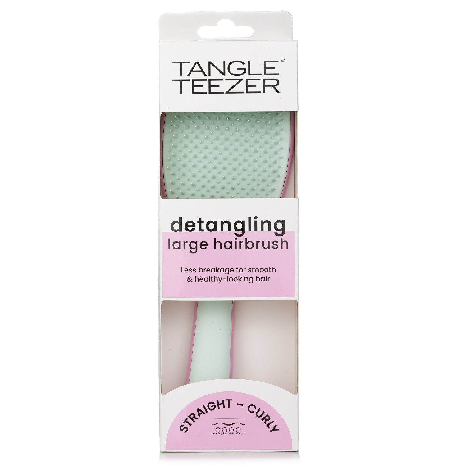 Tangle Teezer The Ultimate Detangling Large Hairbrush - # Rosebud Pink & Sage  1pc