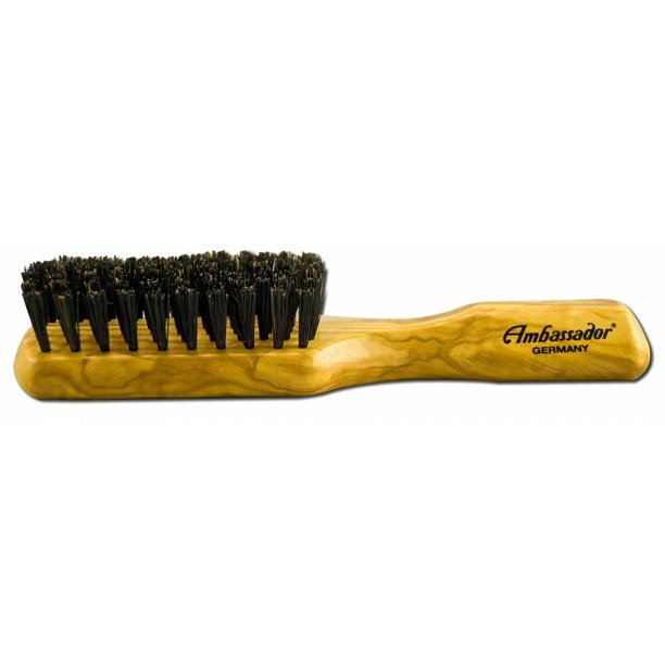Ambassador of Germany Olivewood Boar Bristle Men's Brush #5123