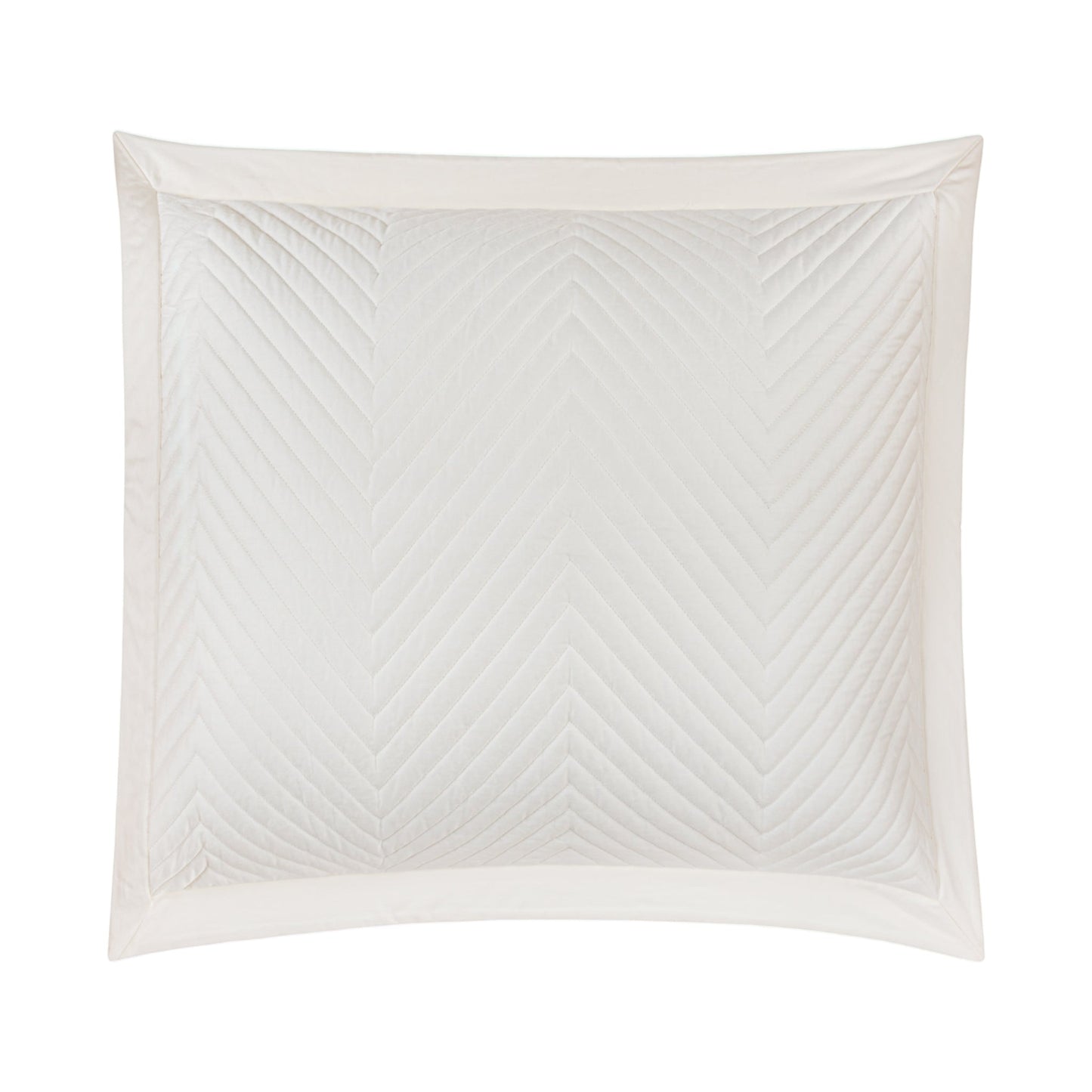 BOVI Eloise Coverlets and Shams Euro Sham Ivory Fine Linens