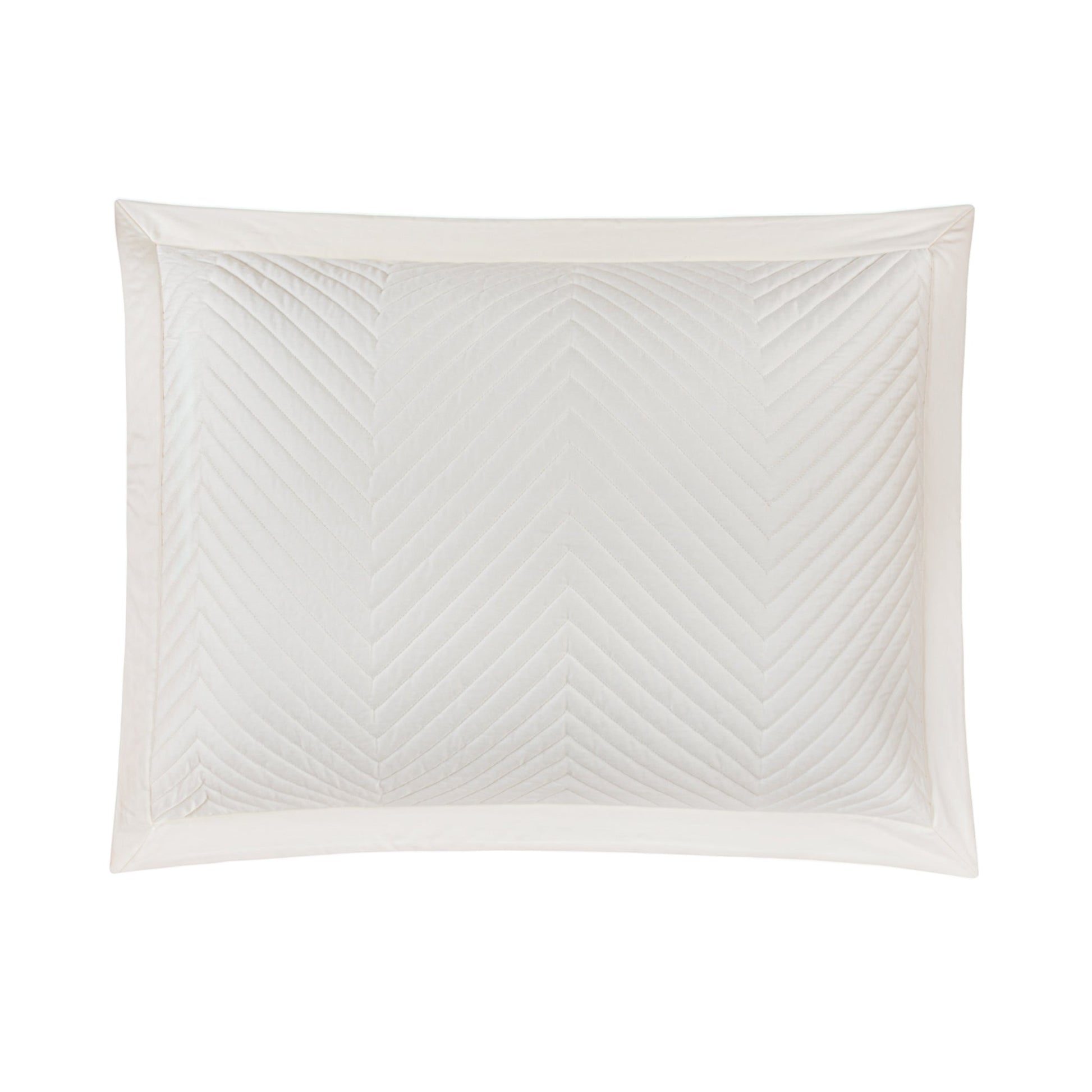 BOVI Eloise Coverlets and Shams Standard Sham Ivory Fine Linens