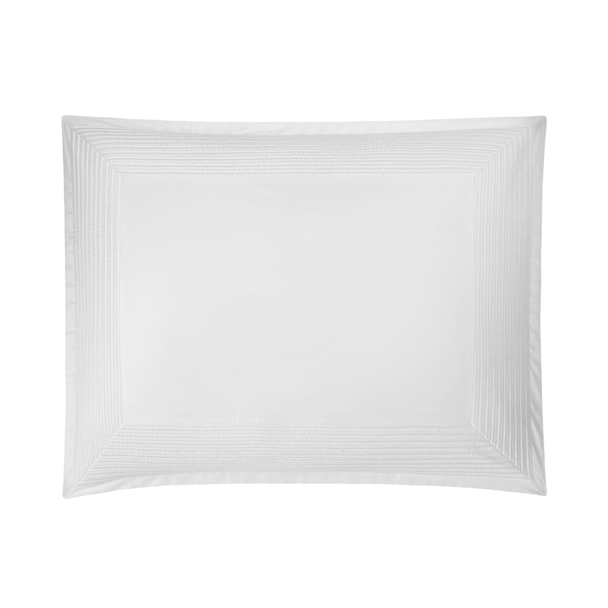 Silo of BOVI Herron Bedding Standard Sham White White