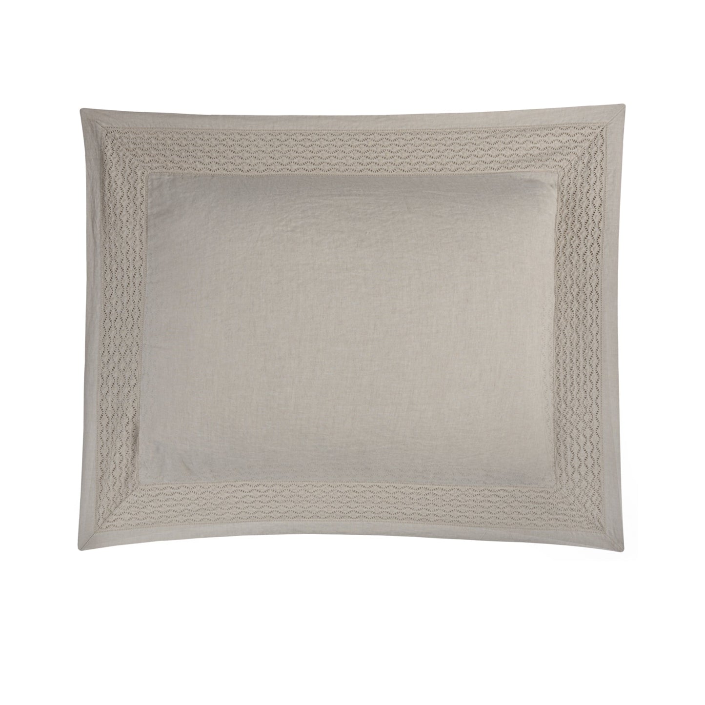 Silo of Flax BOVI Vintage Linen Bedding Standard Sham