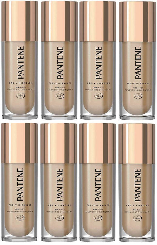 8-Pack Pantene Miracles Overnight Milk Leave-In Treatment 100Ml - Made In Japan