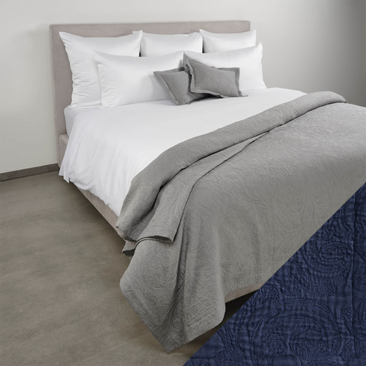 Celso de Lemos Braga Bedding Collection with Medieval Swatch