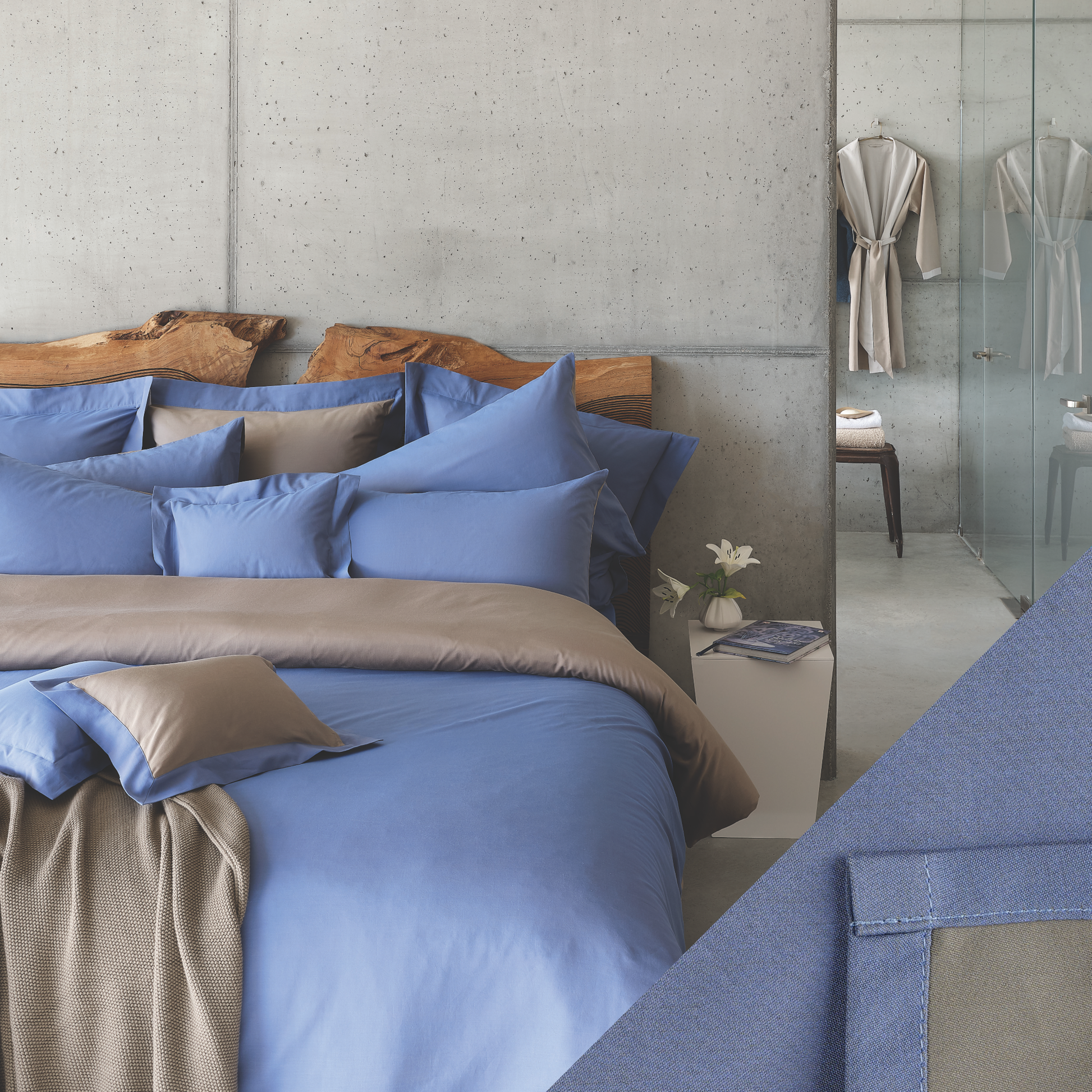 Corner Lifestyle Shot of Celso de Lemos Calypso Collection with Infinity Swatch