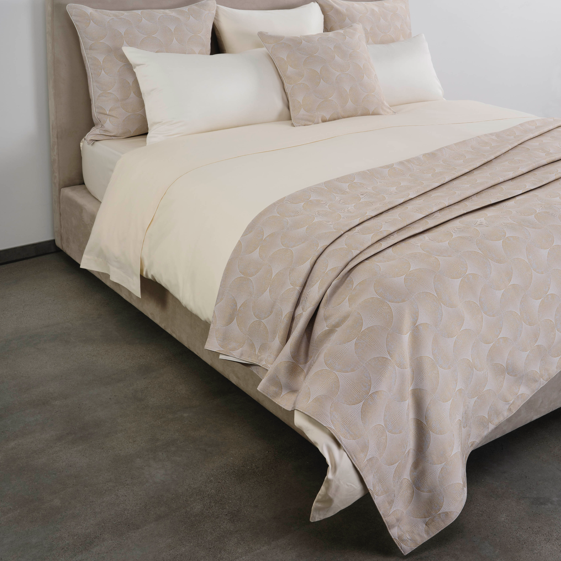 Celso de Lemos Caviar Bedding Multi Designs Pillows and Sheets Miel