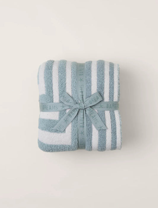 {Barefoot Dreams} CozyChic Prismatic Throw Blanket :: Meadow Green