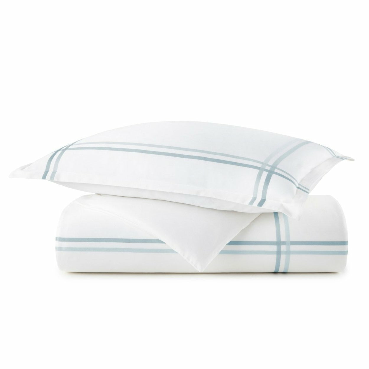 Peacock Alley Duo Bedding Duvet Cover Blue Fine Linens