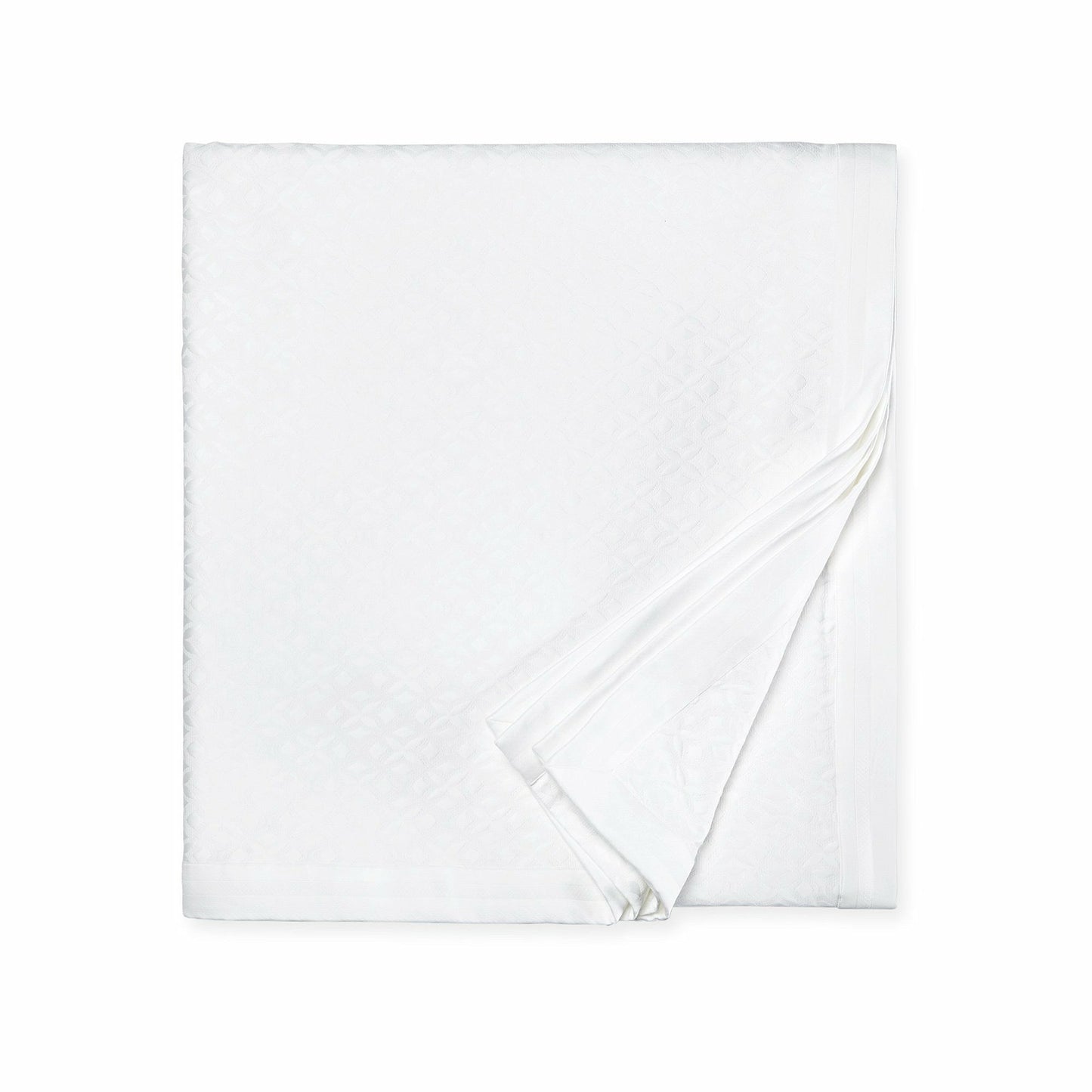 Sferra Giza 45 Quattro Bedding Coverlet White Fine Linens