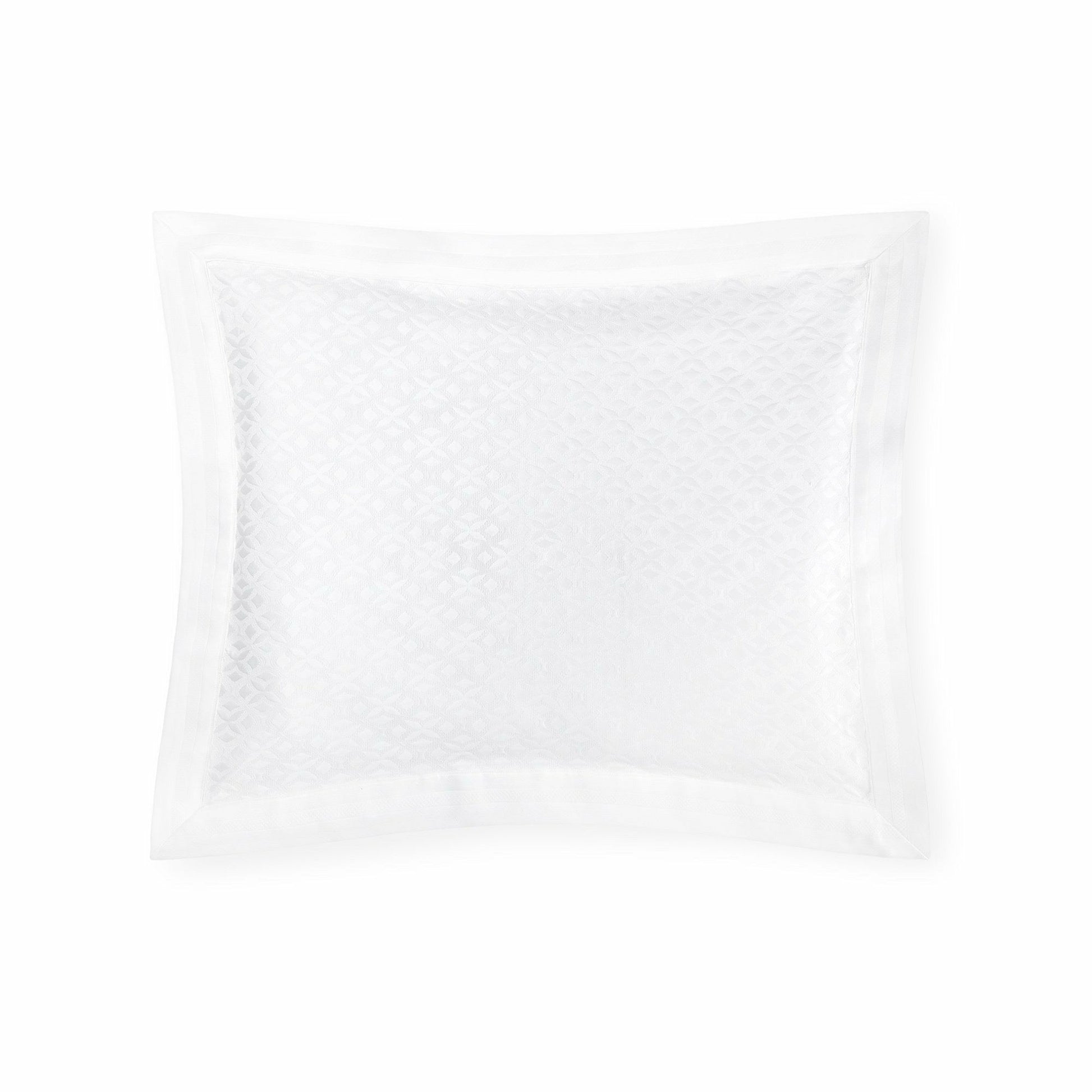 Sferra Giza 45 Quattro Bedding Sham White Fine Linens