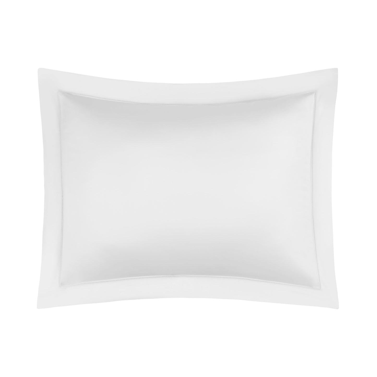 Home Treasures Athens Standard Sham White Solid Fine Linens