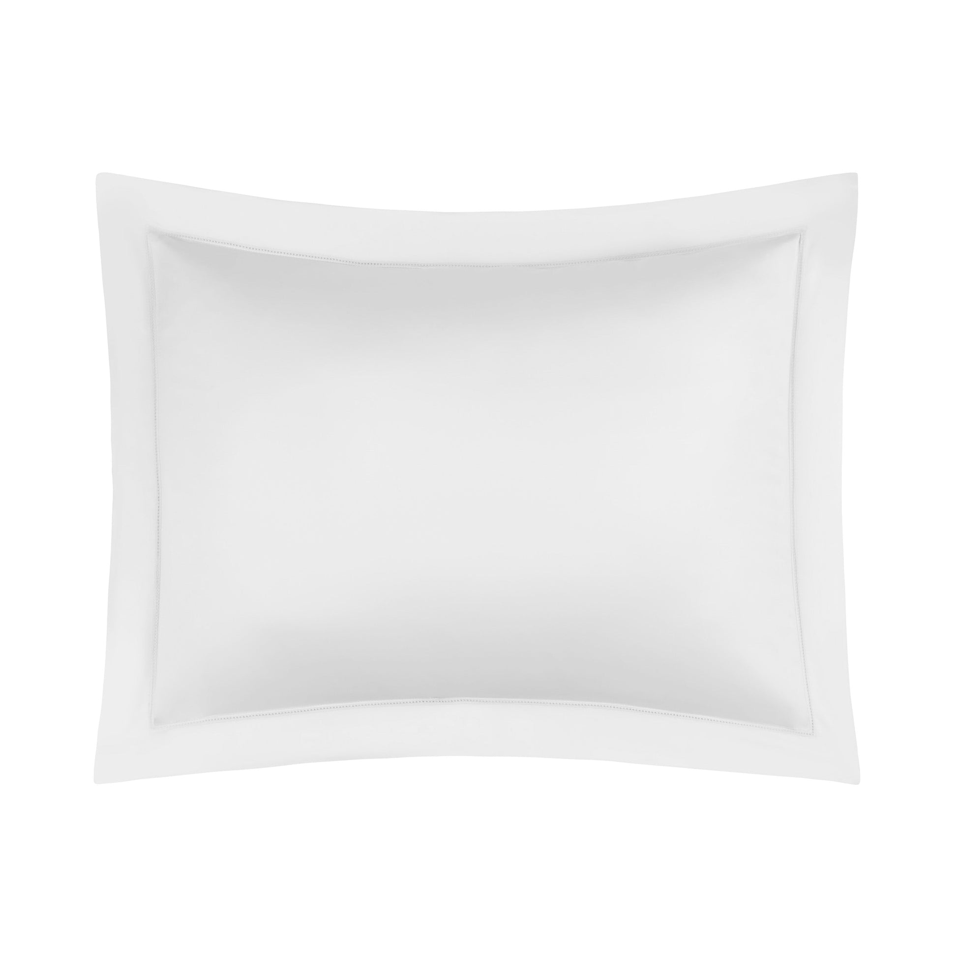 Home Treasures Athens Standard Sham White Solid Fine Linens