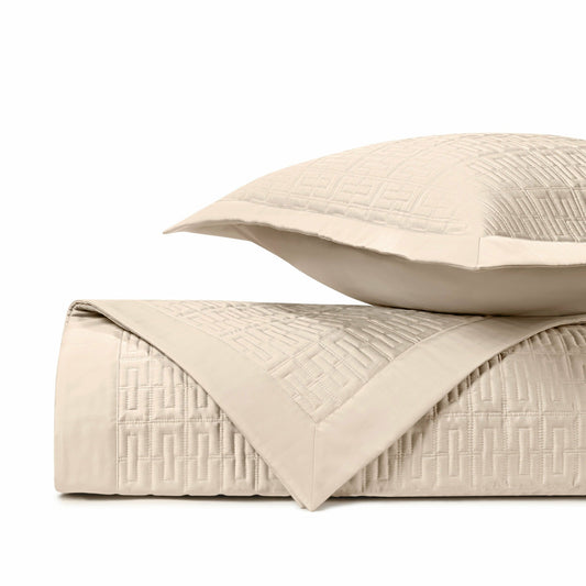 Home Treasures Londres Quilted Bedding Caramel Fine Linens