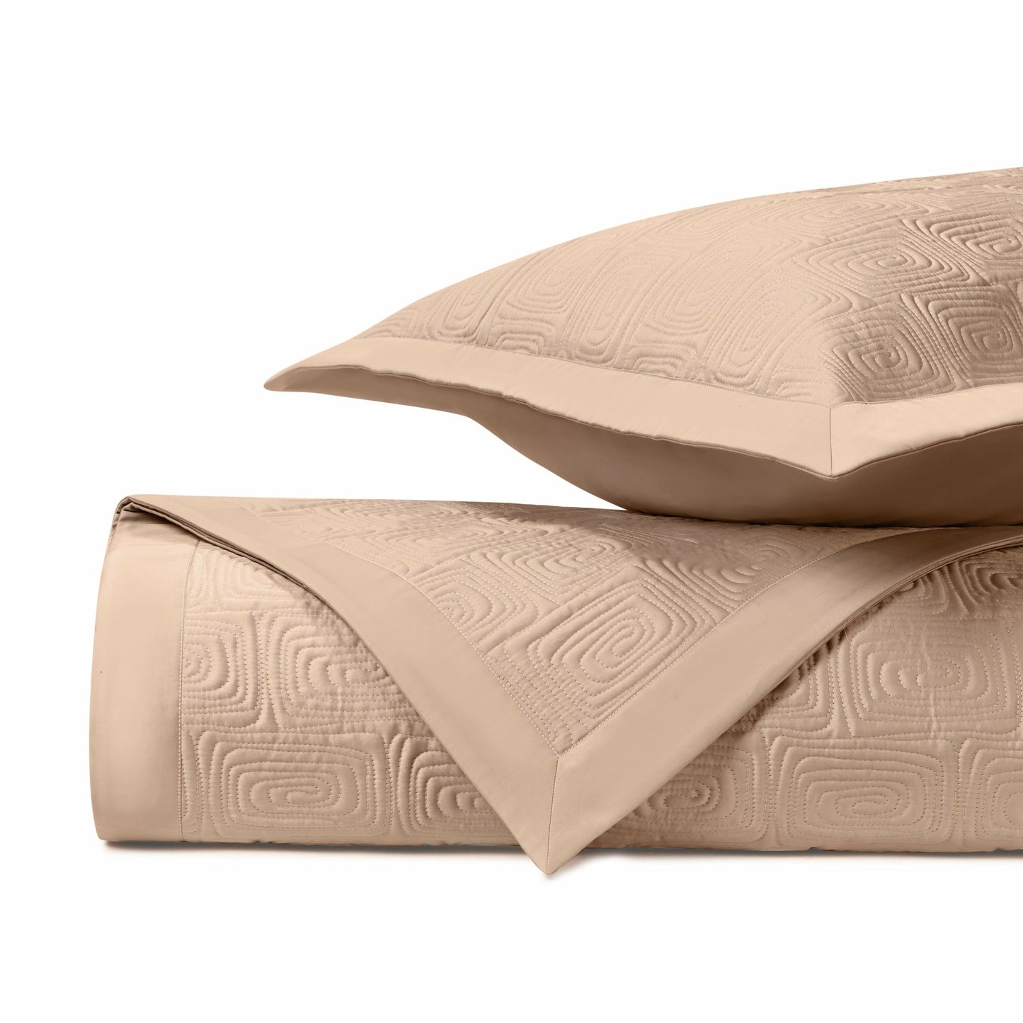 Home Treasures Maze Quilted Bedding Blush Fine Linens