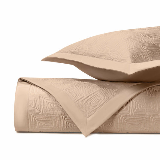 Home Treasures Maze Quilted Bedding Blush Fine Linens