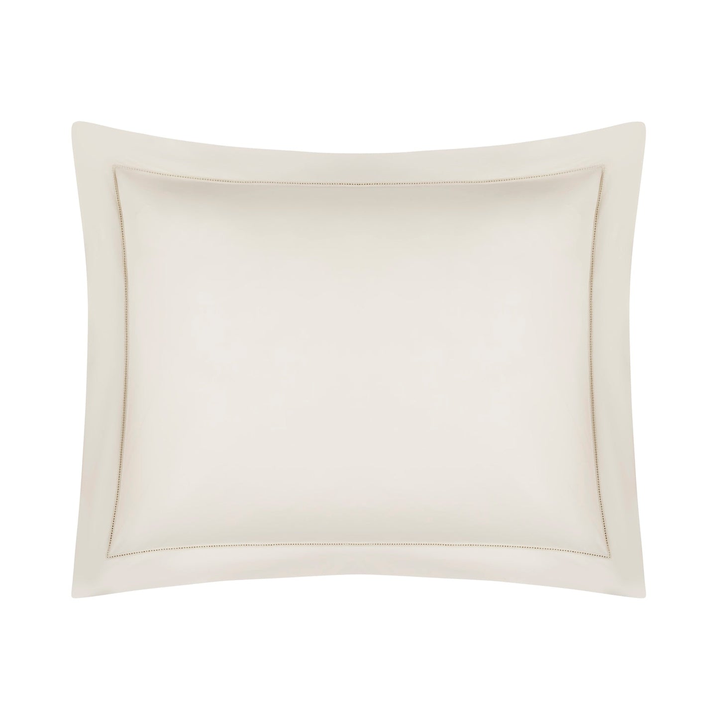 Sham of Home Treasures Perla Percale Bedding in Oyster Color
