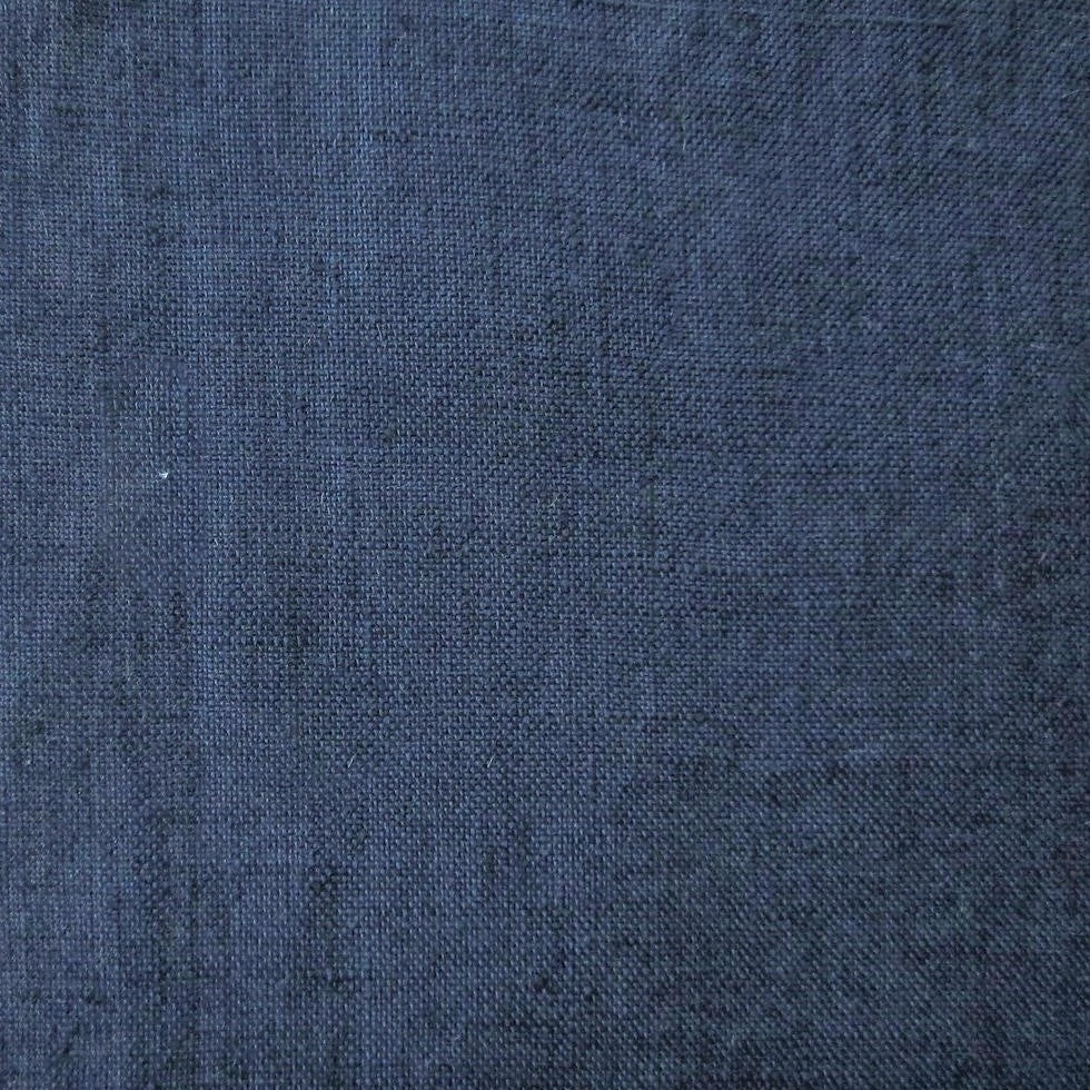 Home Treasures Provenza Bedding Fine Linen Swatch Navy Blue