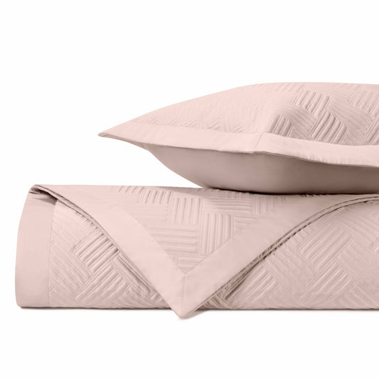 Home Treasures Twilight Quilted Bedding Light Pink Fine Linens