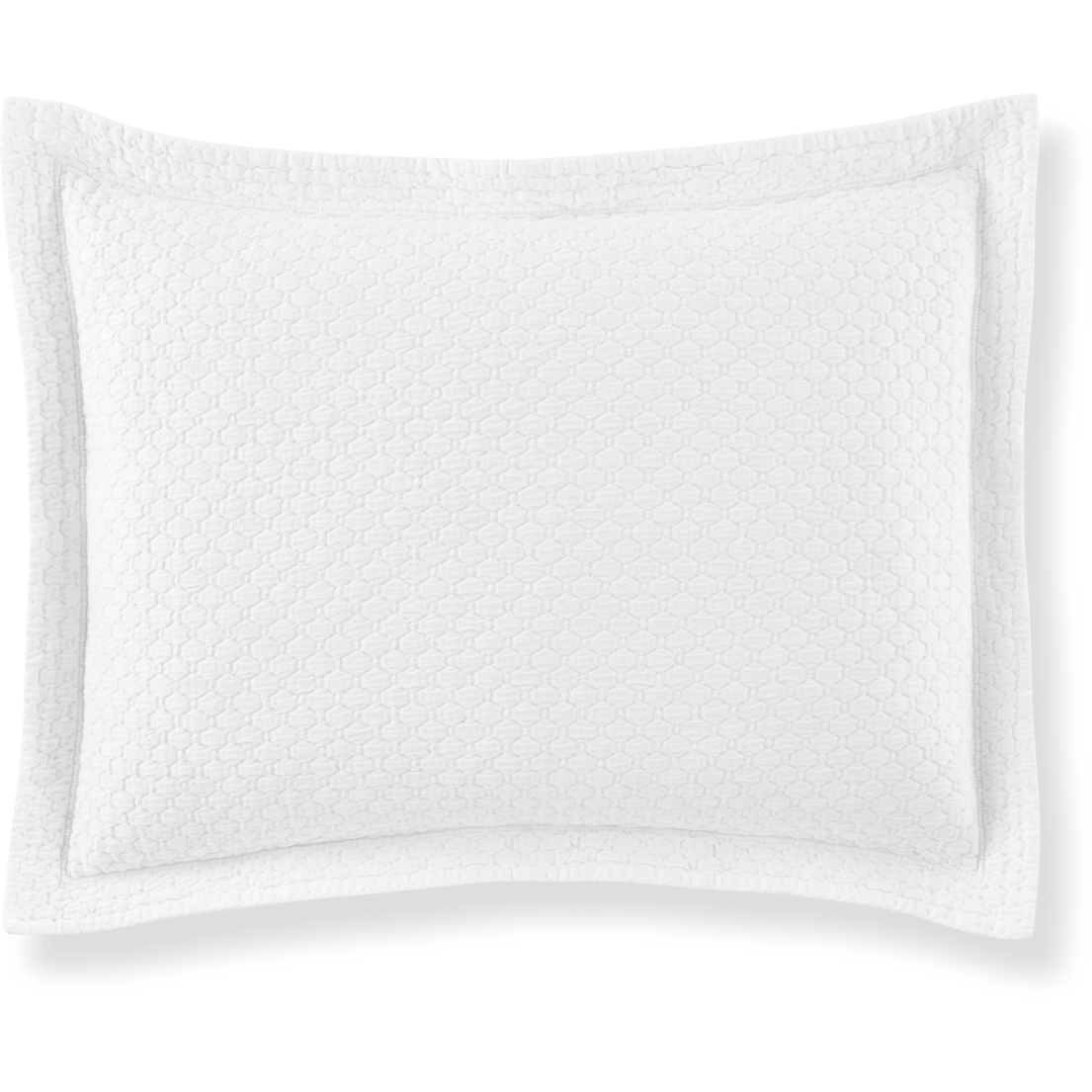 Peacock Alley Juliet Coverlet and Shams Sham White Fine Linens