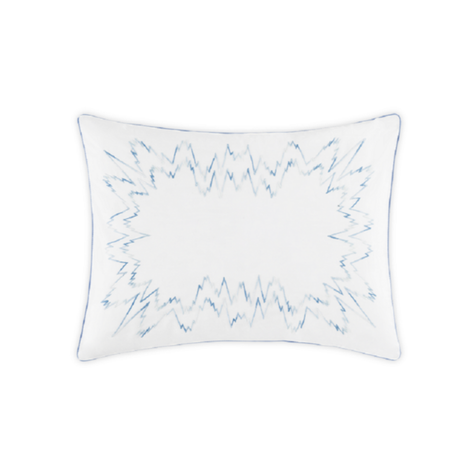 Boudoir Sham of Matouk Aries Bedding in Azure Color