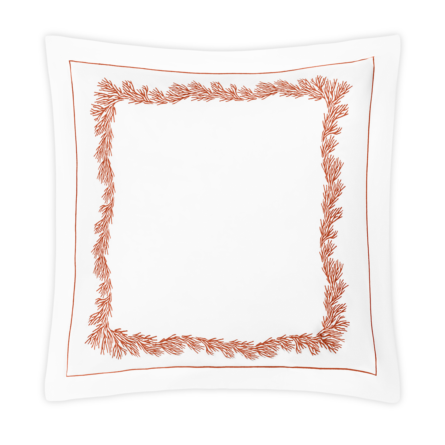 Euro Sham of Matouk Atoll Bedding Collection Hacienda Color