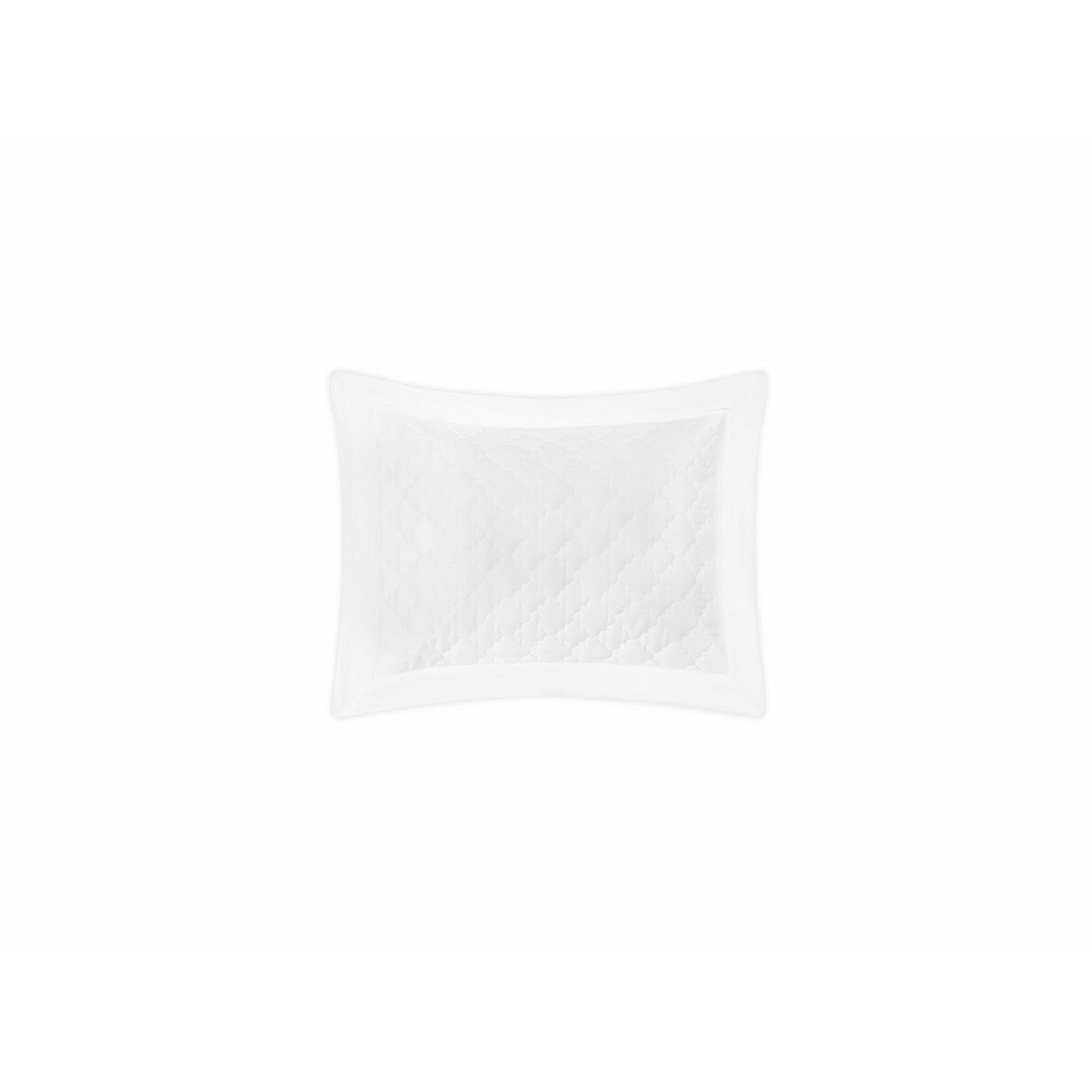 Matouk Ava Bedding Boudoir Sham White