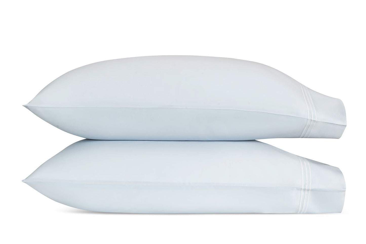 Matouk Bel Tempo Nocturne Bedding Pillowcases Blue Fine Linens