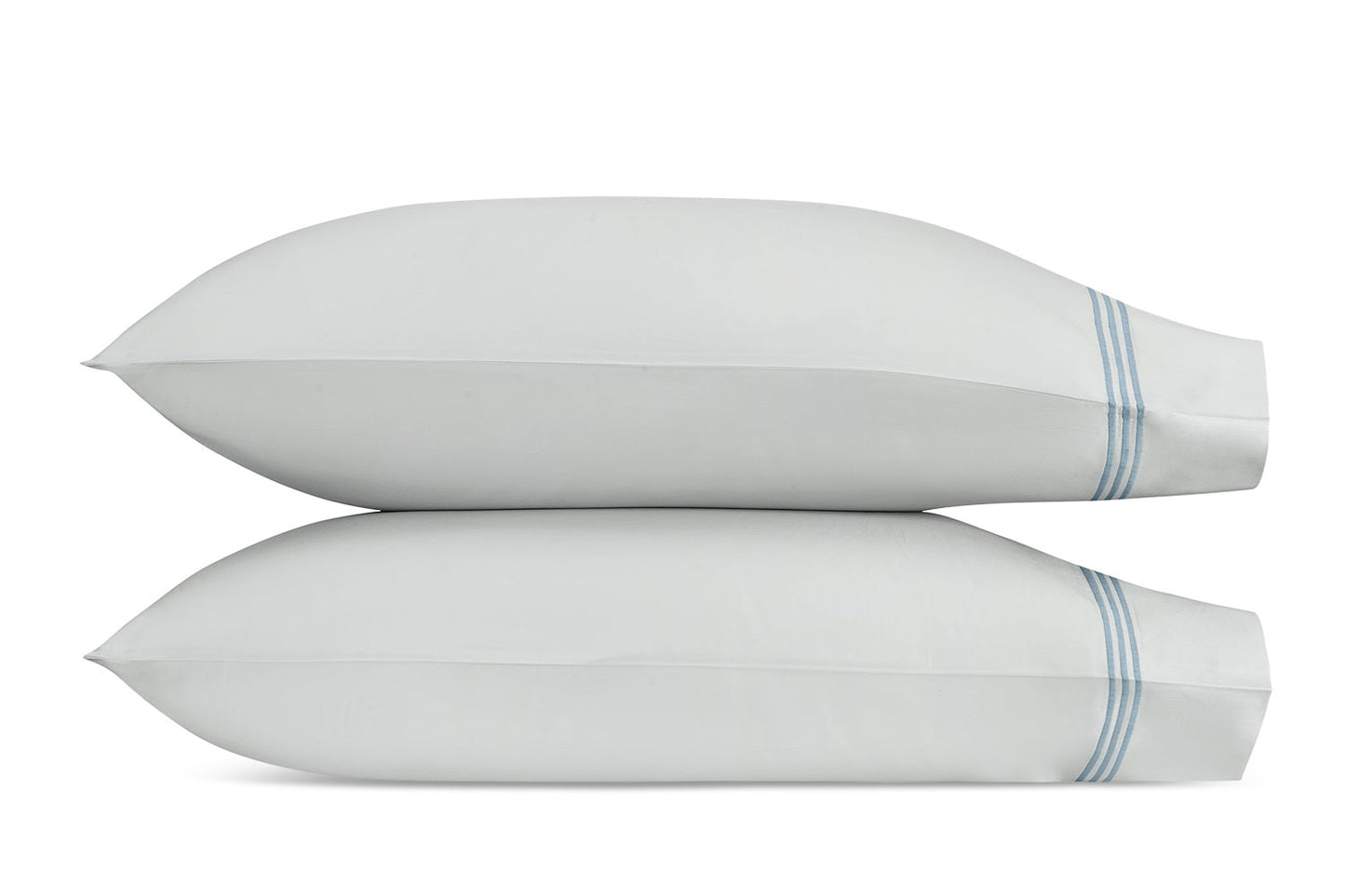 Matouk Bel Tempo Nocturne Bedding Pillowcases Pool Fine Linens