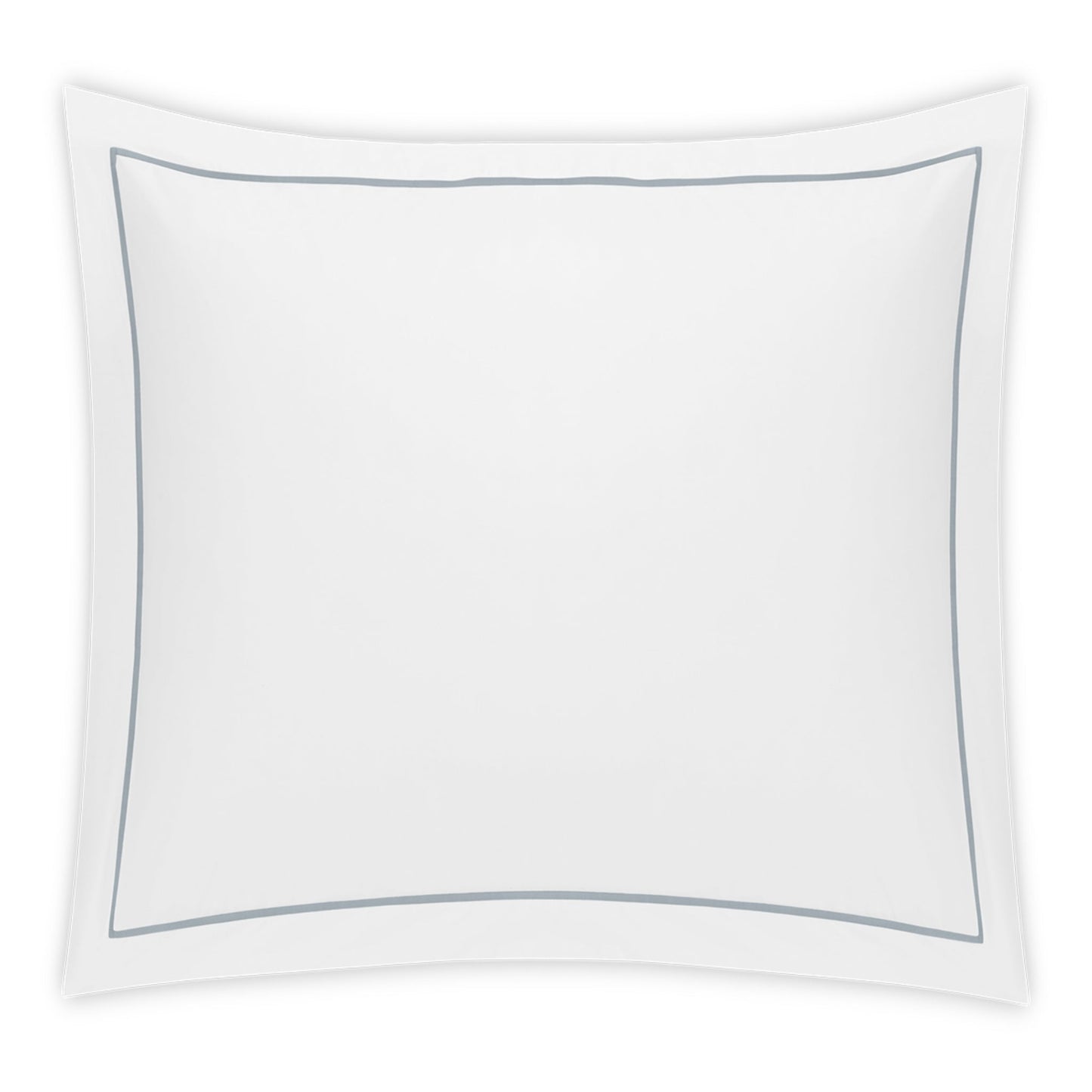 Matouk Bergamo Satin Stitch Bedding Euro Sham Pool Fine Linens