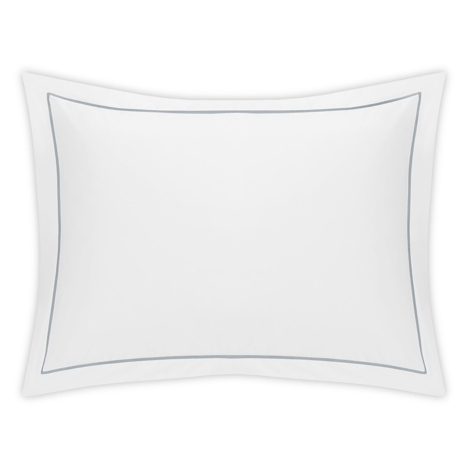 Matouk Bergamo Satin Stitch Bedding Sham Pool Fine Linens