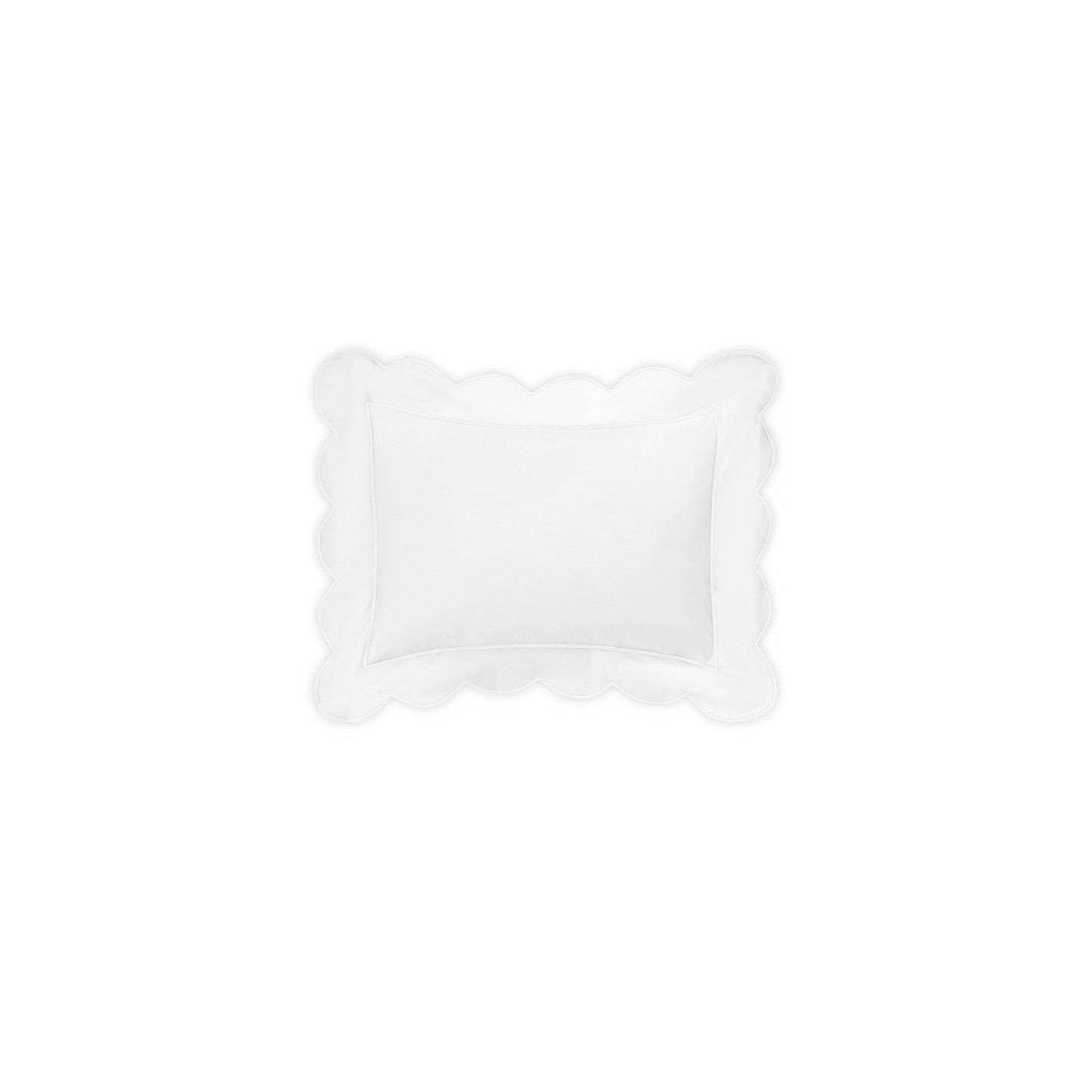 Matouk Butterfield Bedding Boudoir Sham White Fine Linens
