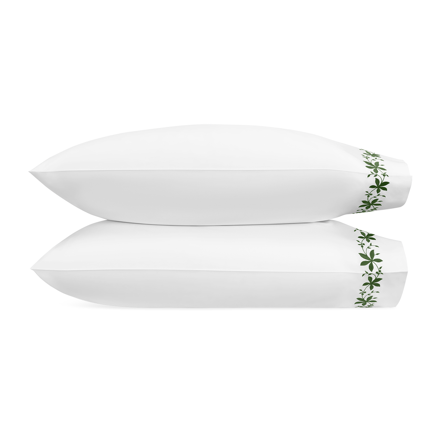 Pair of Pillowcase of Matouk Callista Bedding in Clover Color