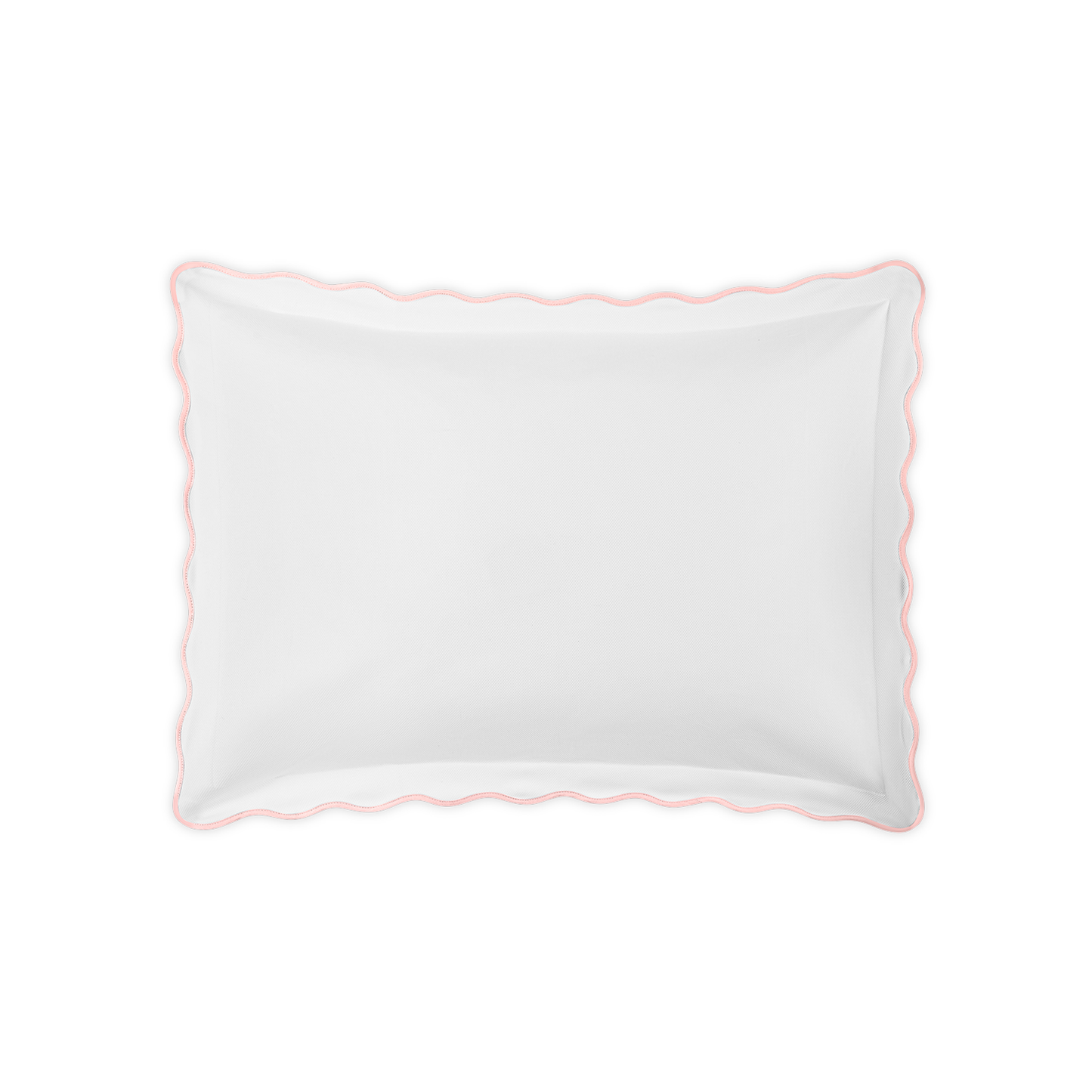 Sham of Matouk Camilla Pique Bedding in Color Pink