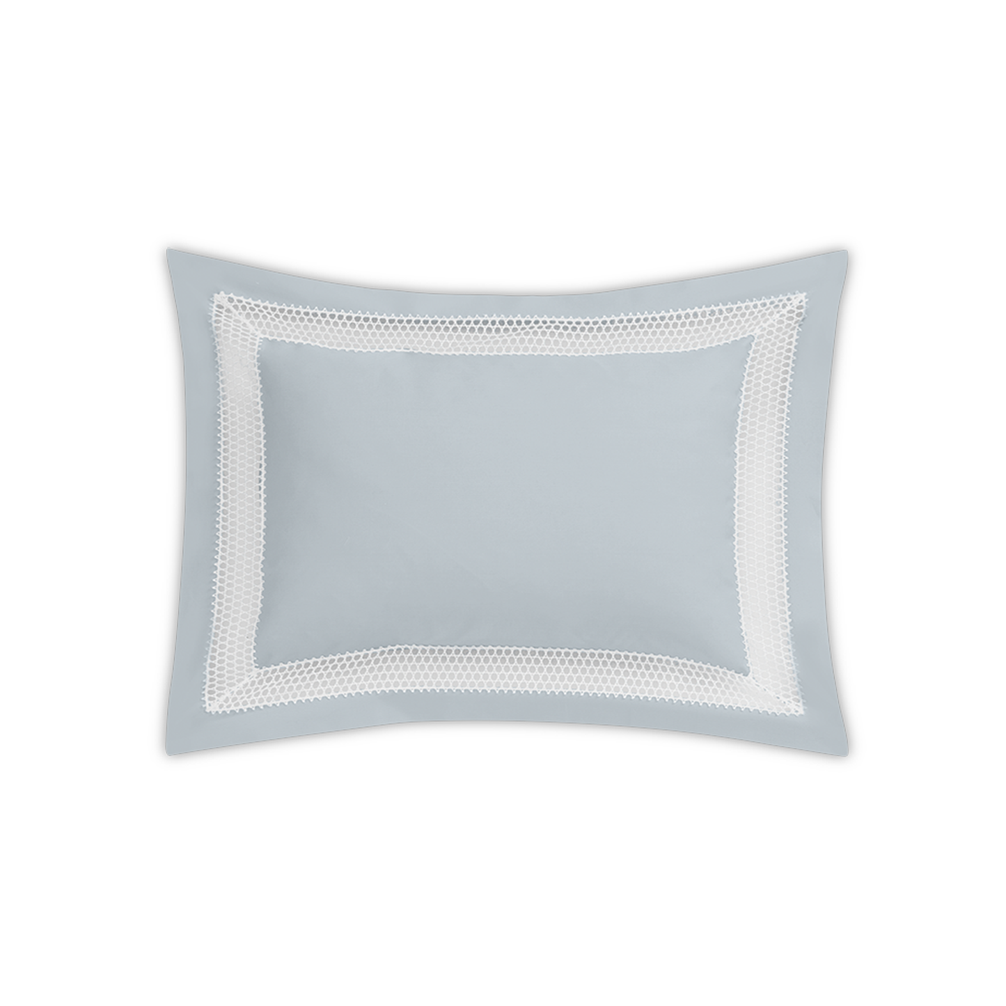 Clear Image of Matouk Cecily Boudoir Sham in Pool Color